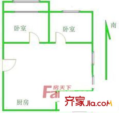 寶帶新村 戶型圖