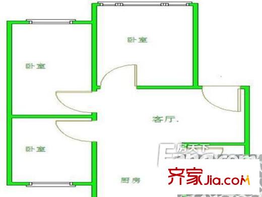 寶帶新村 戶型圖
