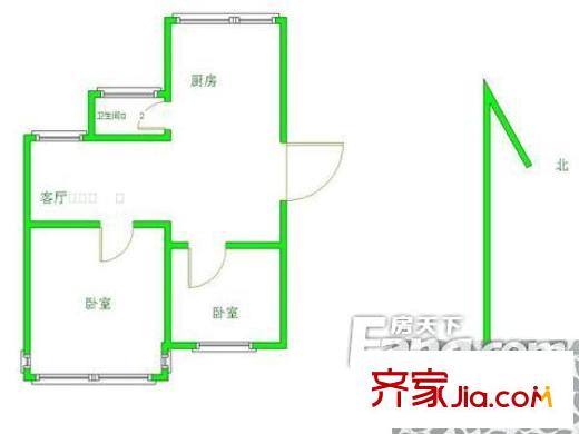 寶帶新村 戶型圖