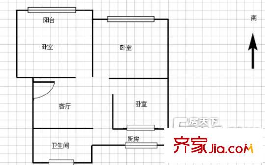 友誼新村 戶(hù)型圖