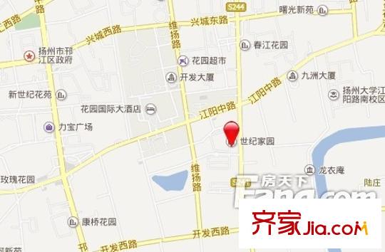 世紀(jì)家園交通圖QQ圖片20140123100528