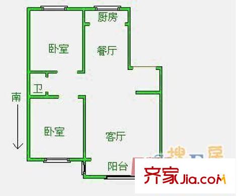 世紀家園戶型圖6847998b1a5c71671faa746732e1-medium 