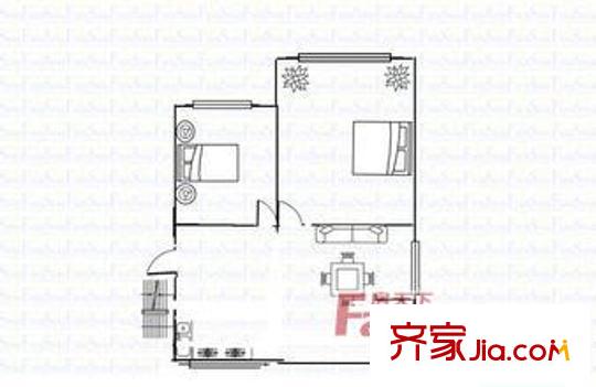 杉灣花園 戶型圖