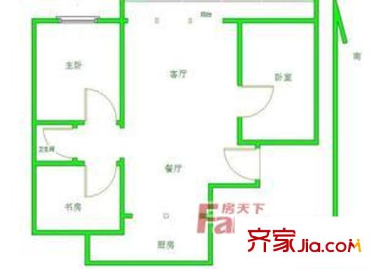 凱萊花園 戶型圖