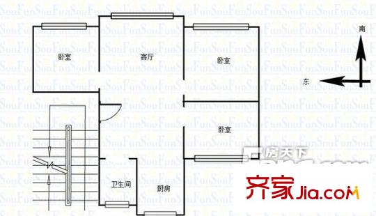 杉灣花園 戶型圖