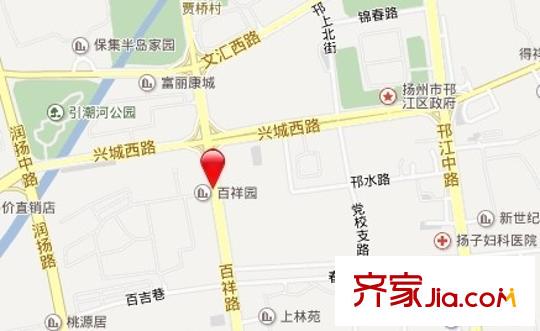 百祥園交通圖 