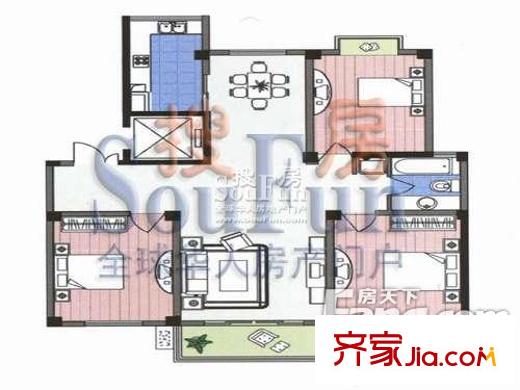 佳家花園 戶型圖