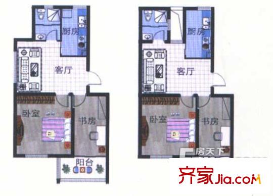 佳家花園 戶型圖