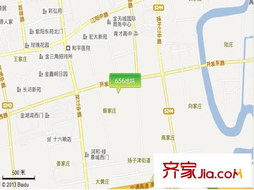 656地塊交通圖