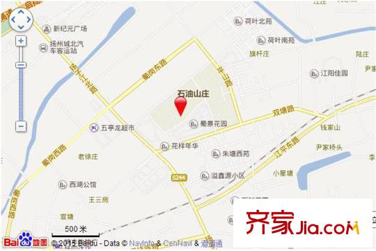 蜀景花園交通圖