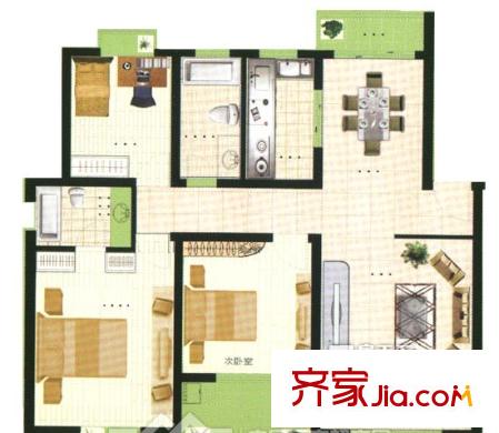 陽(yáng)光地帶戶型圖1241435109531 