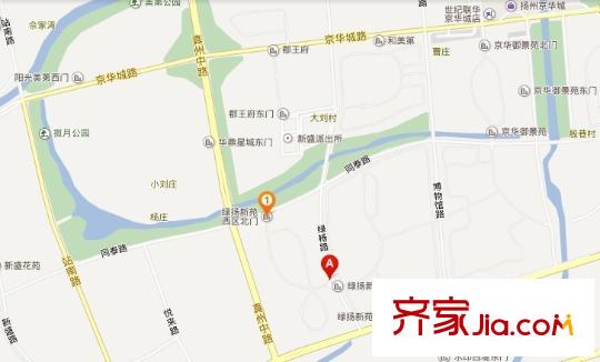 綠楊新苑交通圖 