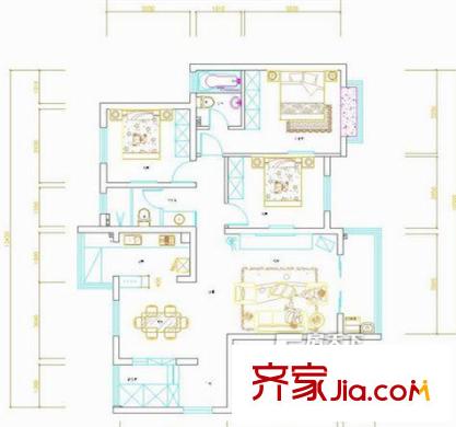 首開(kāi)水晶城 戶型圖