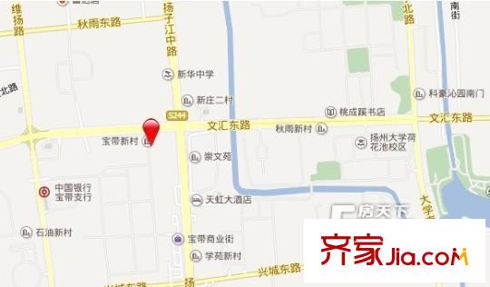 寶帶新村交通圖 