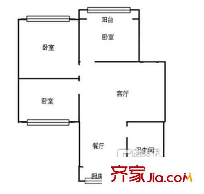 寶帶新村 戶型圖