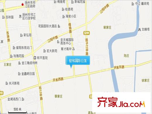 駿和國際公館交通圖