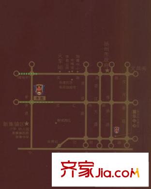 山水豪庭交通圖