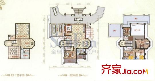 山水豪庭A戶型 5室2廳4衛(wèi)1廚
