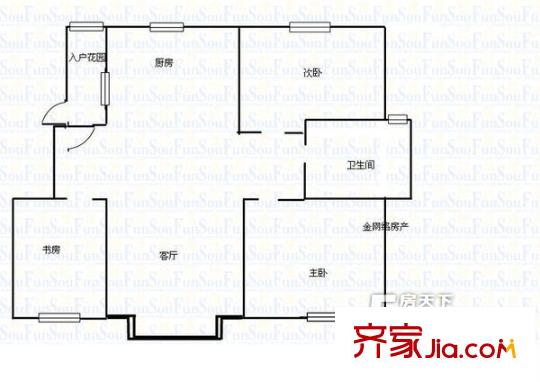 佳家花園 戶型圖