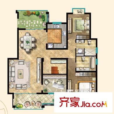 佳家花園 戶型圖
