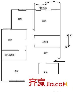 新盛花園 戶型圖