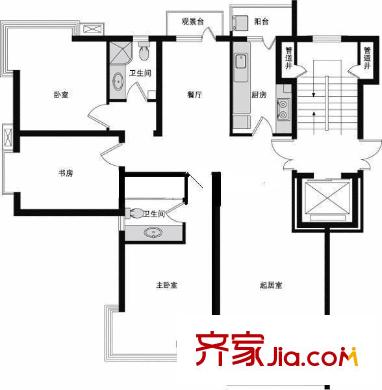 新盛花園 戶型圖