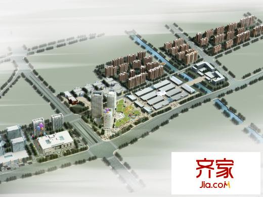 綠地運(yùn)河紀(jì)外景圖
