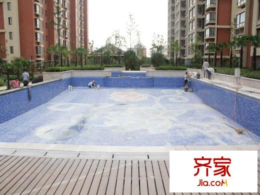 揚州印象花園游泳池2013-07-03
