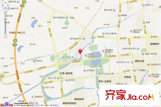 水岸泓庭交通圖