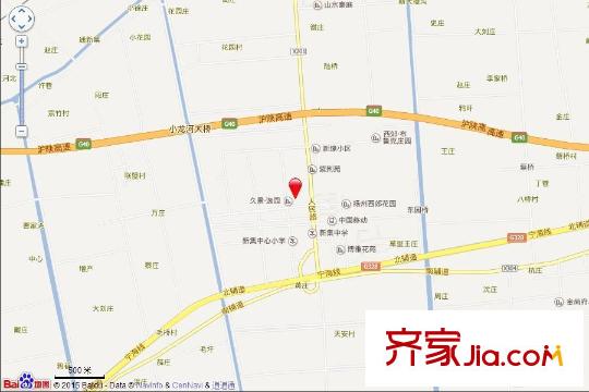 山水豪庭交通圖