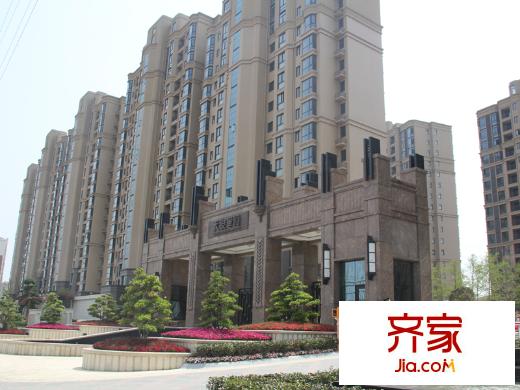 天俊華府北大門景觀2013-4-14