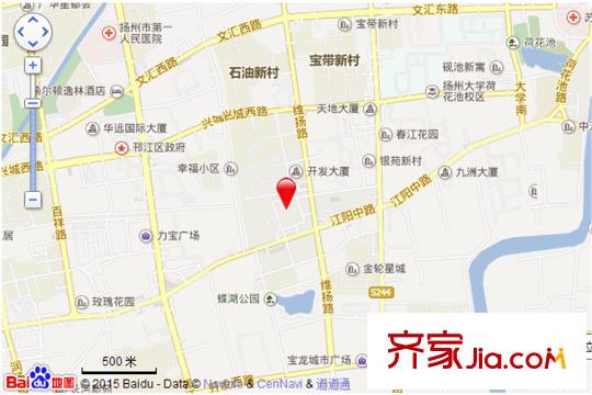 揚(yáng)子萬象都匯交通圖