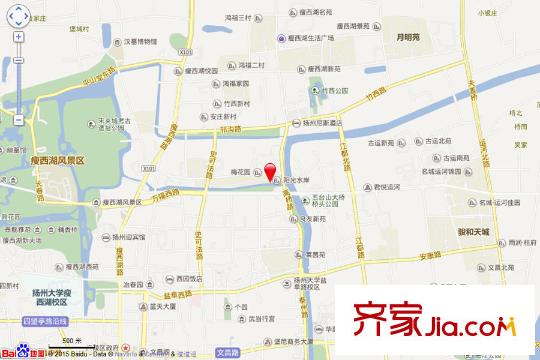 陽光水岸花園交通圖