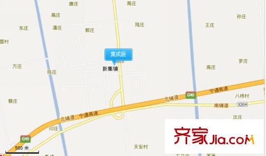集成居交通圖
