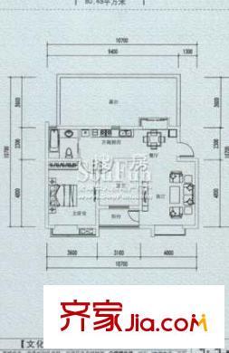 萬豪西花苑3A頂層戶型 2室2廳1衛(wèi)1廚