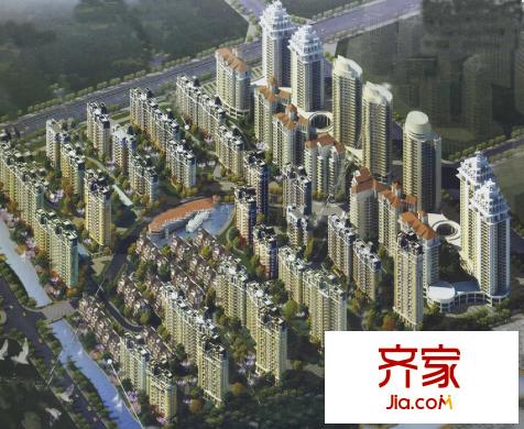京華城中城外景圖