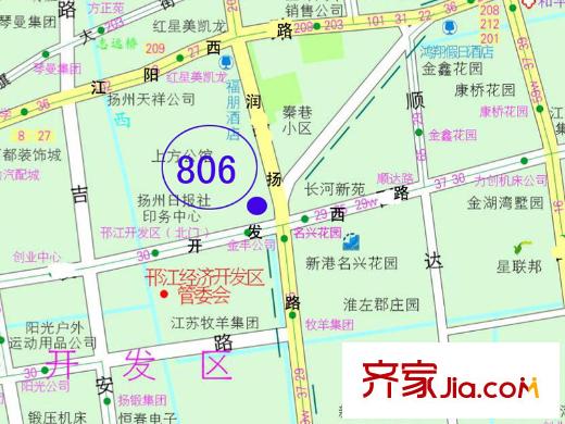 聯(lián)創(chuàng)806地塊交通圖