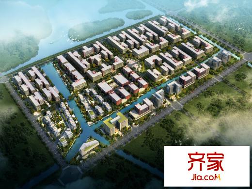 金榮揚州科技園小區(qū)鳥瞰圖