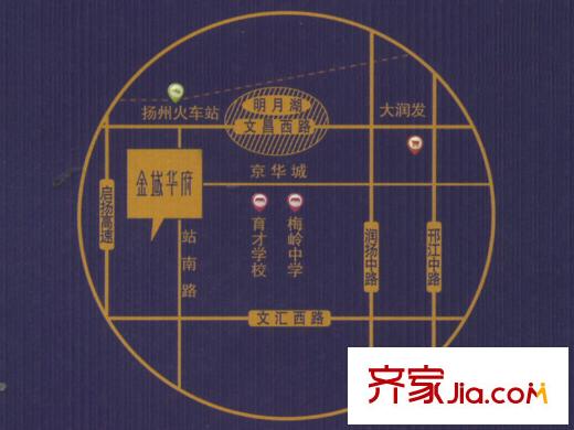萬科金域華府區(qū)位圖