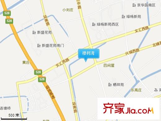 橡樹灣交通圖