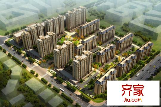 金源名郡小區(qū)鳥瞰圖