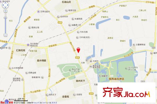 萬(wàn)科城交通坐標(biāo)圖