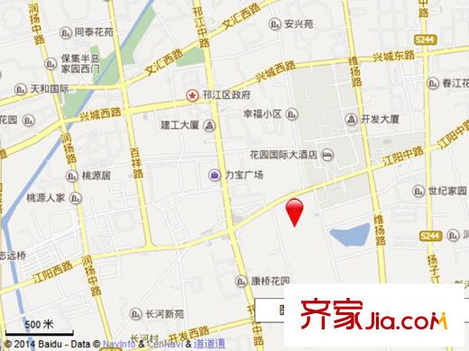 雅居樂國際交通圖