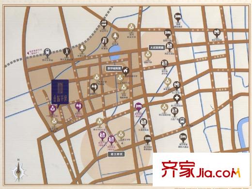 萬科金域華府區(qū)位圖