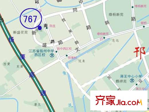 萬科金域華府交通圖