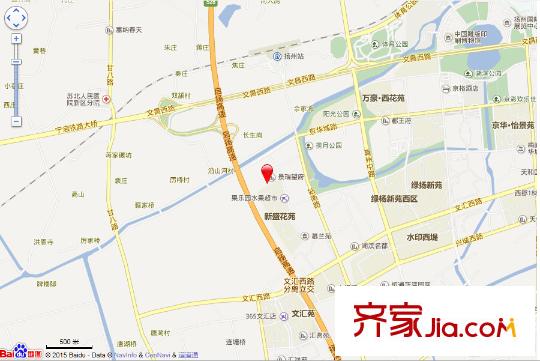 景瑞望府交通坐標(biāo)圖