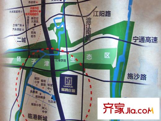 藍(lán)爵莊園交通圖