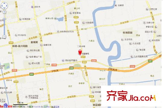 華建雅筑交通坐標圖