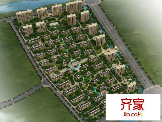 香頌溪岸外景圖