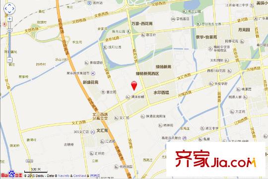 香頌溪岸交通坐標圖